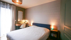 Chambre avec terrasse dans un duplex familial avec vue imprenable sur Paris
